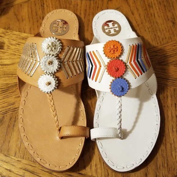 NEW Tory Burch Caylan toe ring sandal. 6.5 - Picture 11 of 11